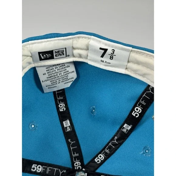 Seattle Mariners‎ New Era 59FIFTY Fitted Hat 7 3/8 Teal 40th Anniversary Patch